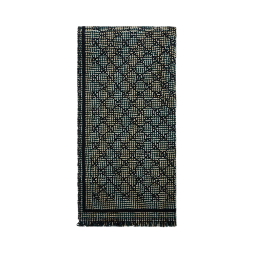 Scarf Green black