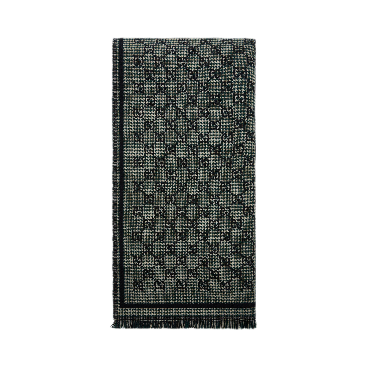 Scarf Green black