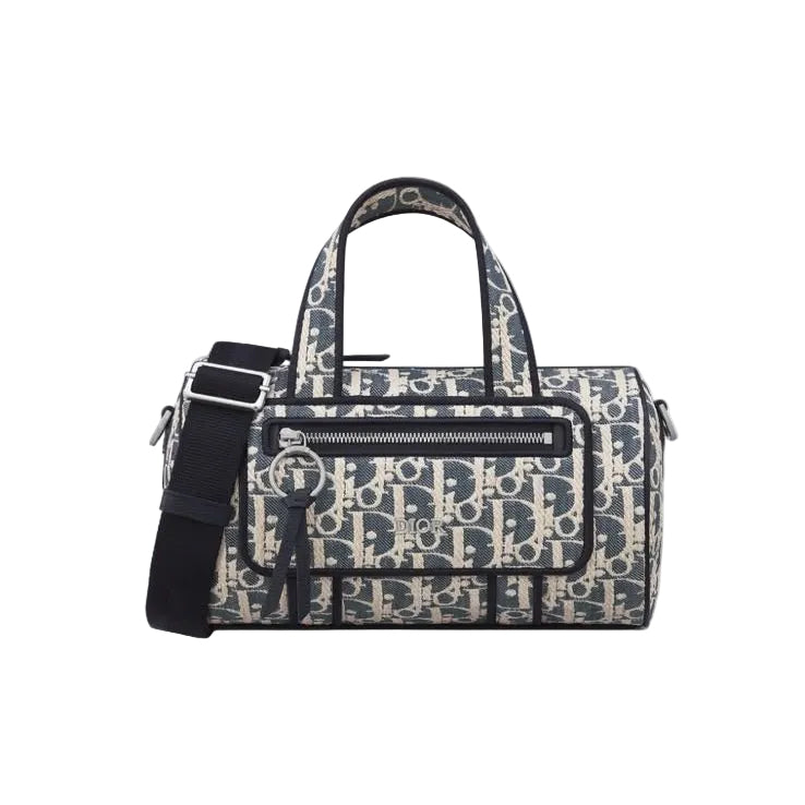 Travel bag grey mono