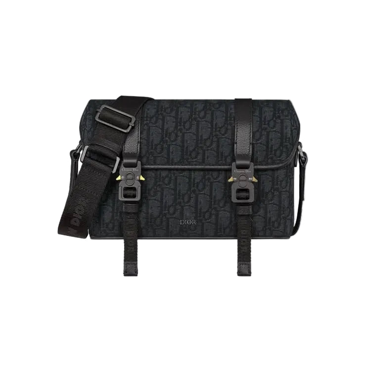 Sac bandoulière black mono