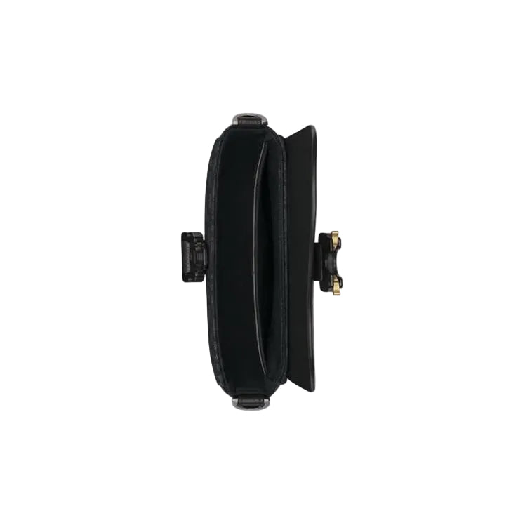 Sac black bandoulière cuir