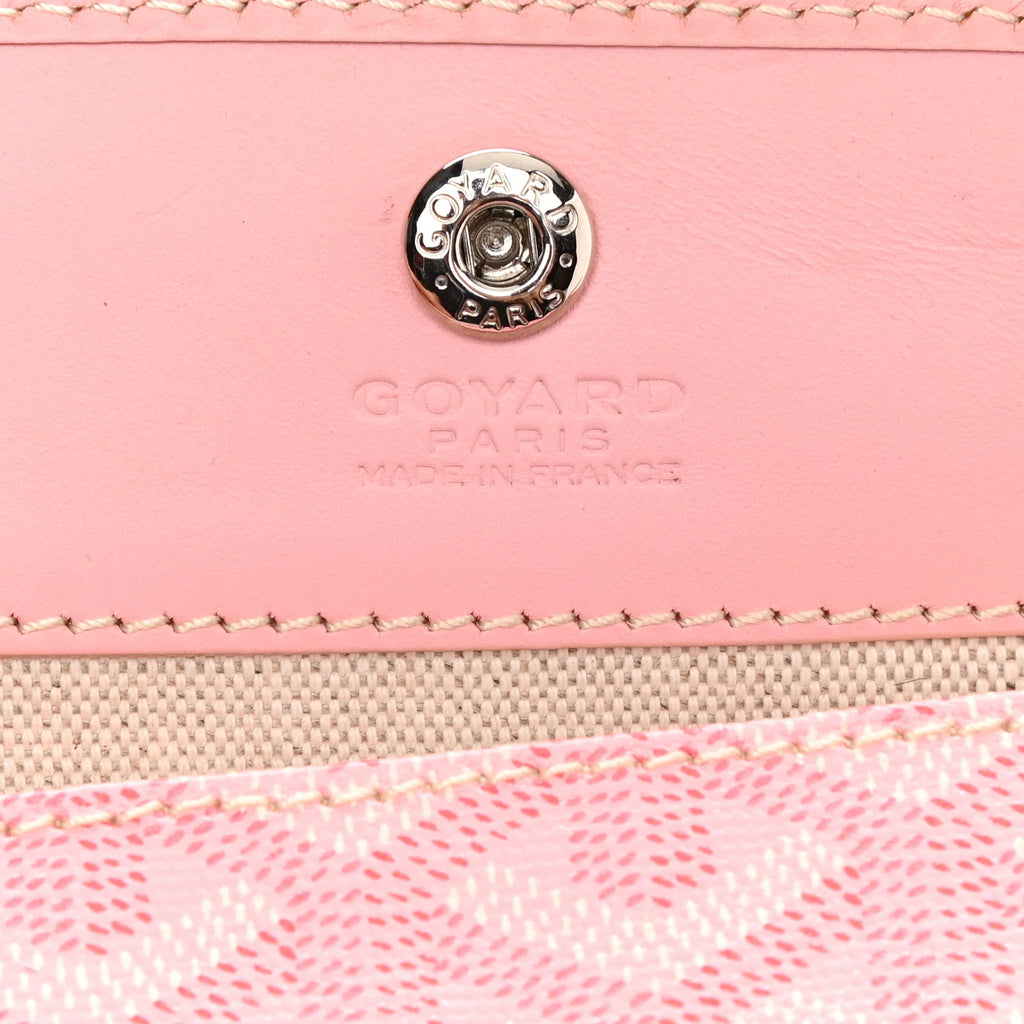 Goyardine Reversible Mini Anjou Pink