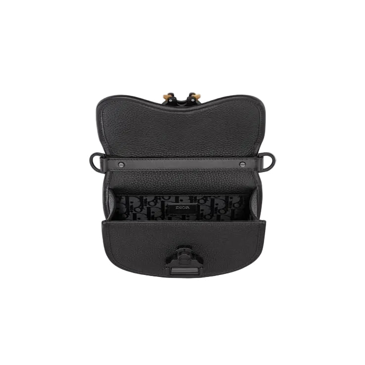 Sac bandoulière black cuir