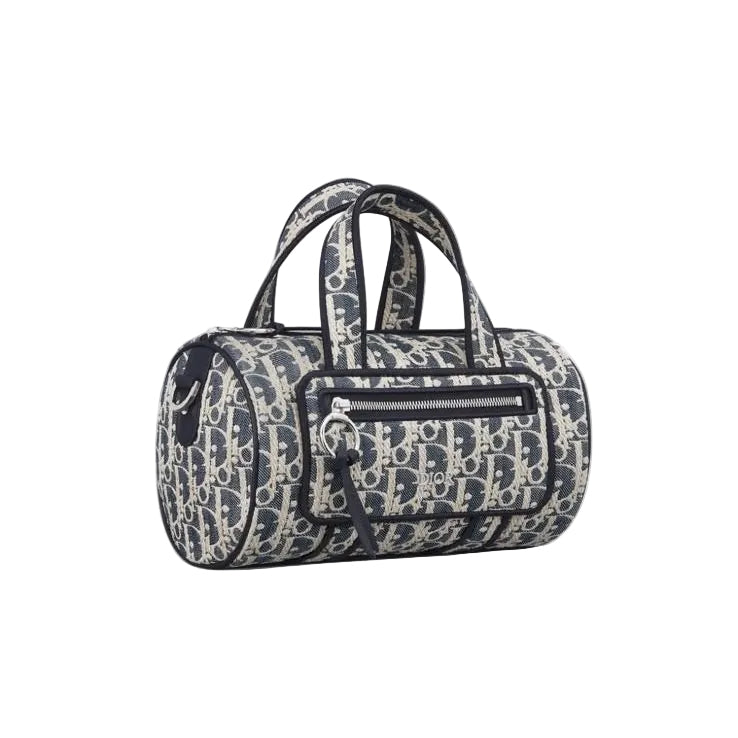 Travel bag grey mono