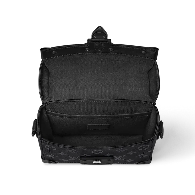 Sac bandoulière black mono