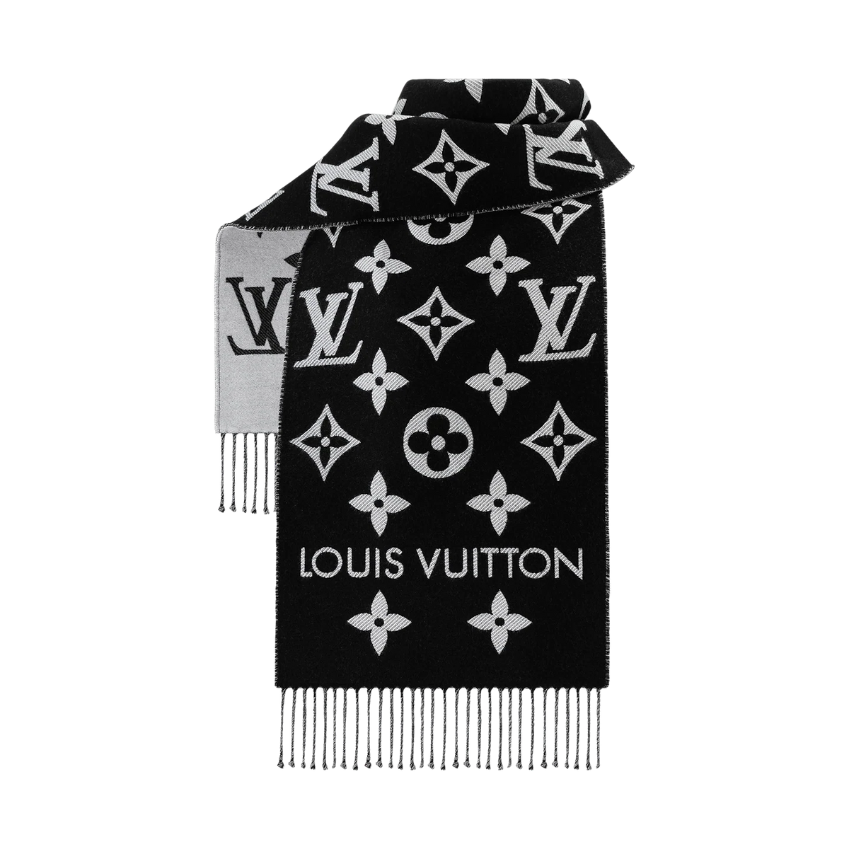 Scarf black MONO