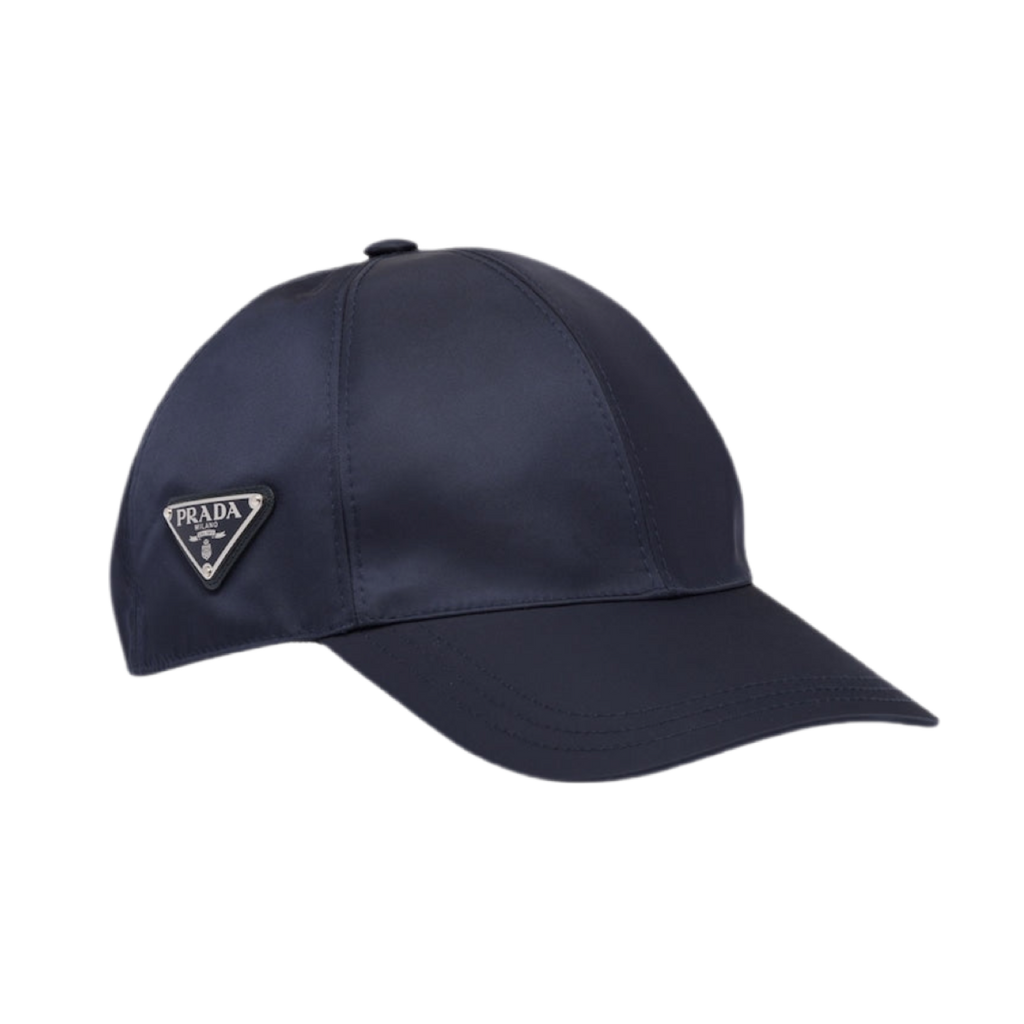 Silver blue cap