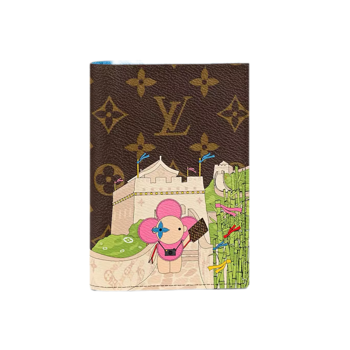 Wallet design blue INSD