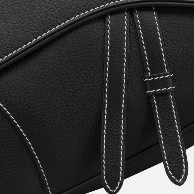 Sac bandoulière black cuir