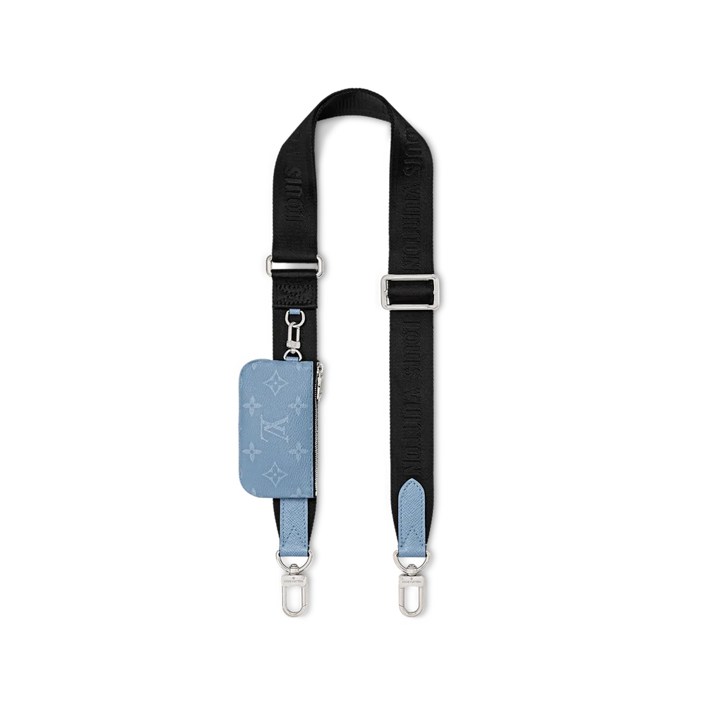 Triple sac bandoulière mono blue