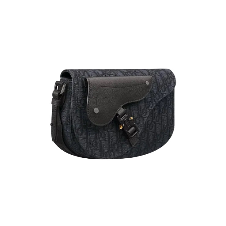 Sac bandoulière black mono