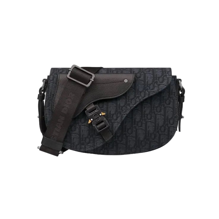 Sac bandoulière black mono