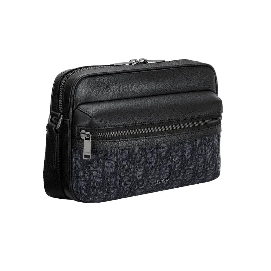 Sac bandoulière black mono