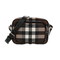 Canvas Check Paddy Messenger Birch Brown