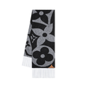 Scarf MONO GREY BLACK