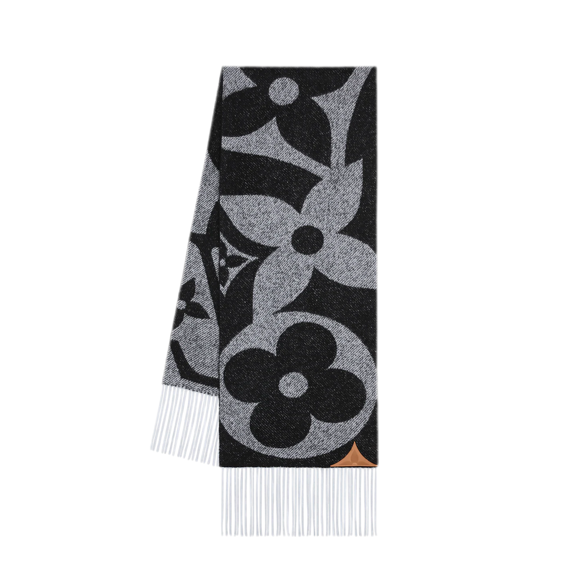 Scarf MONO GREY BLACK