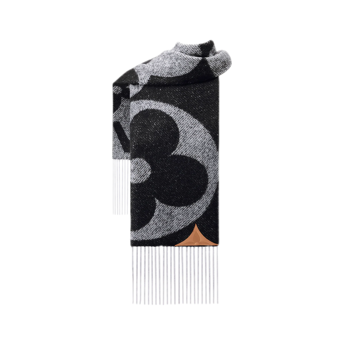 Scarf MONO GREY BLACK